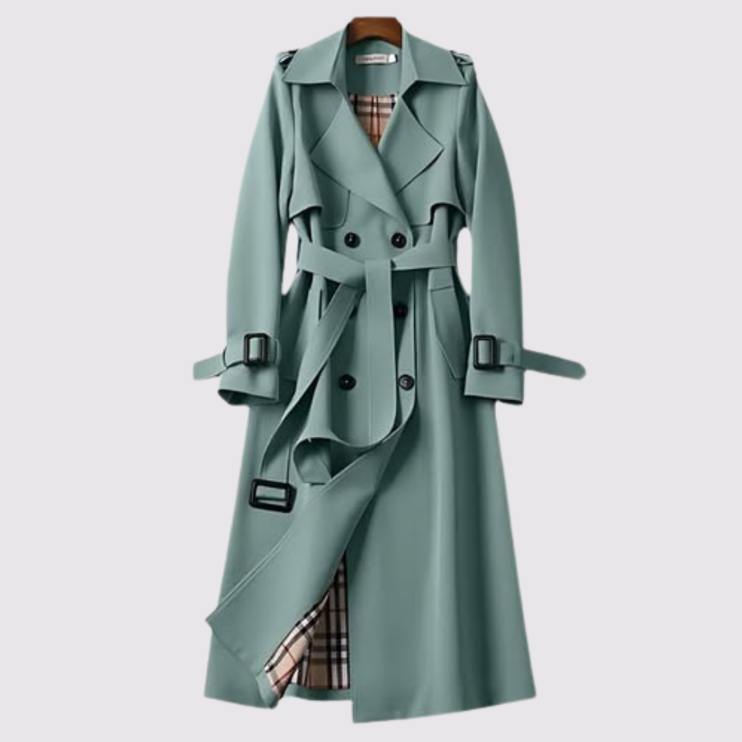 Marena | Elegant Trenchcoat I Tidlös Modell Med Bälte