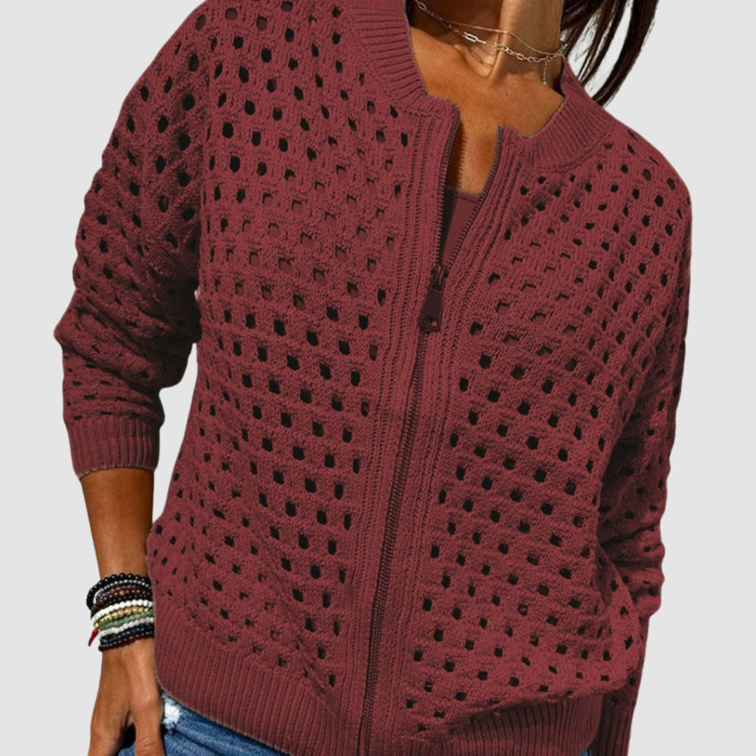 Constance | Premiumstickad Kofta