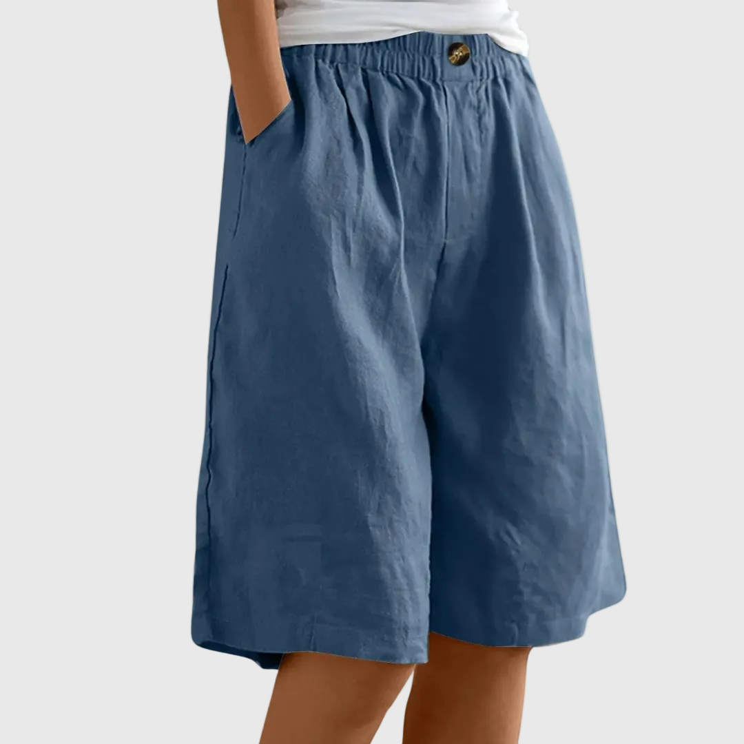 Mariel | Marie Vida Shorts Med Elastisk Midja