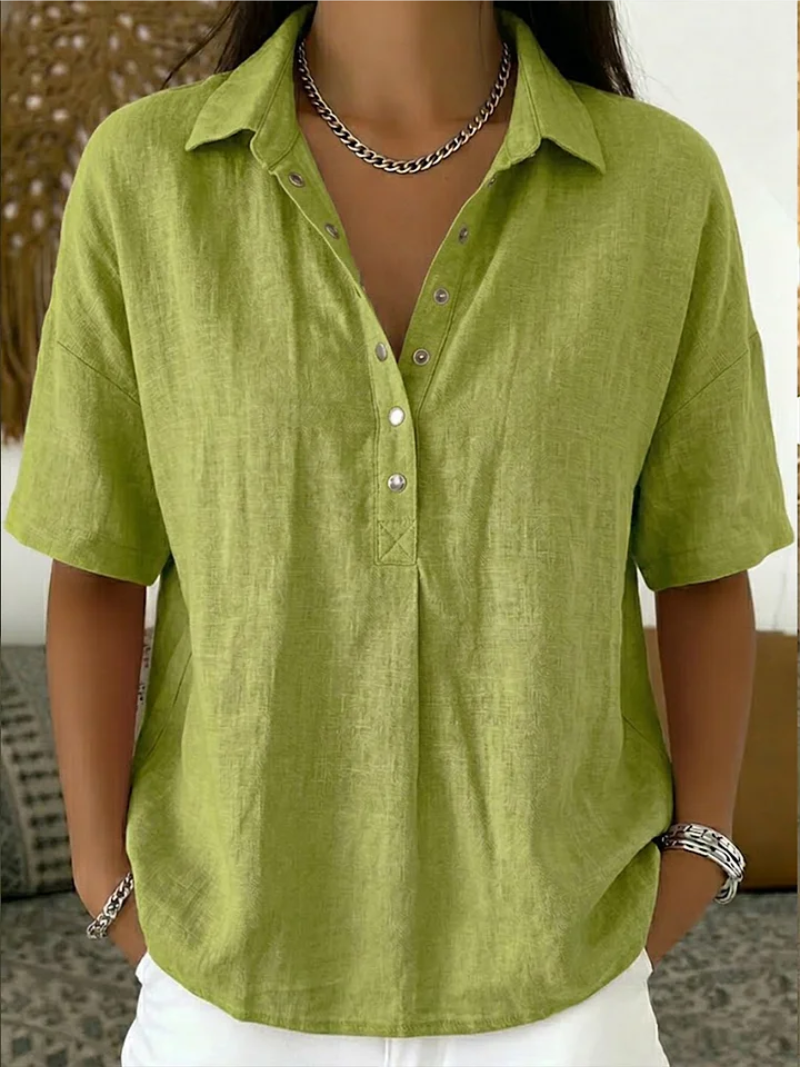 Willow | Blus Med Krage Och Knappar