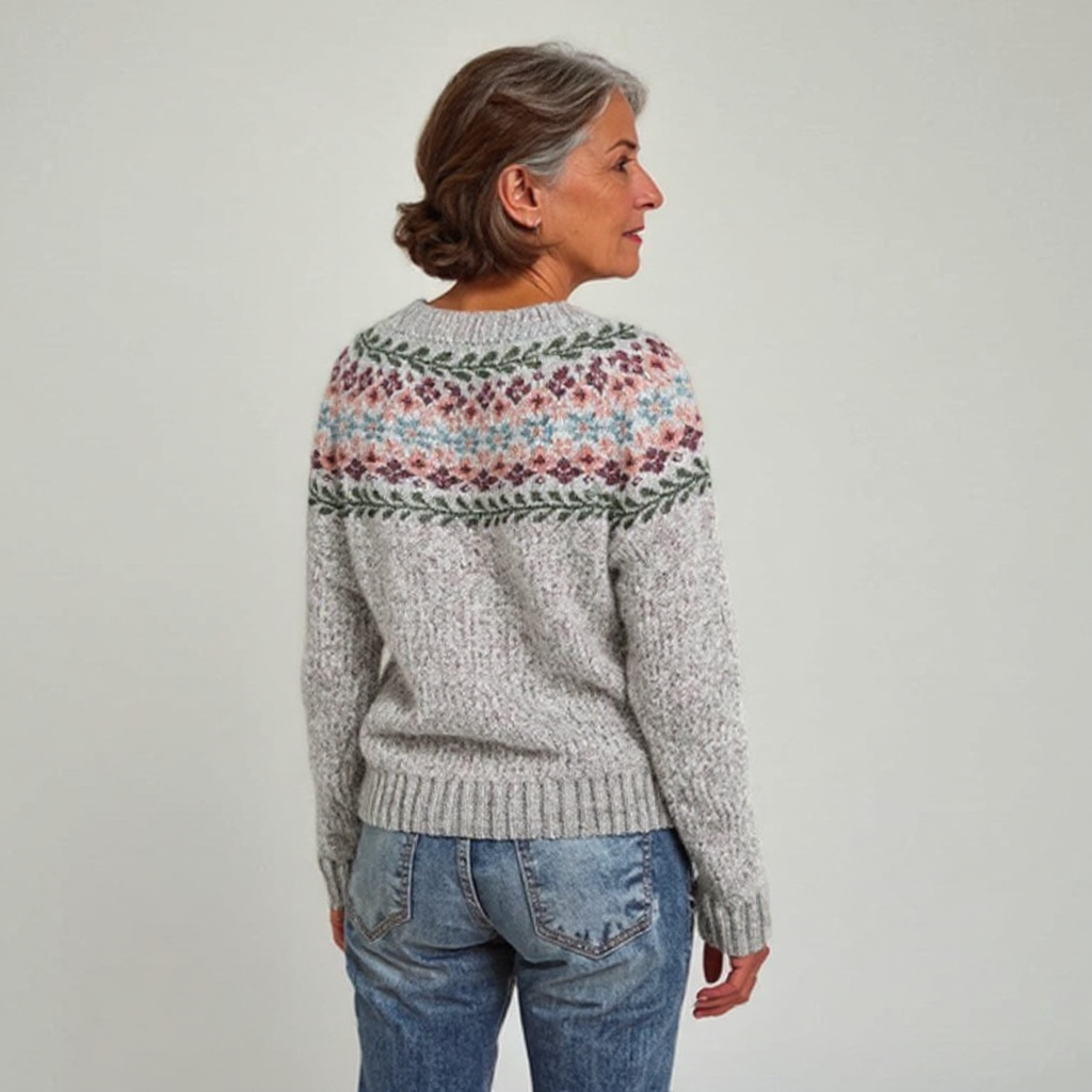 Chelsea | Vintage Islandstrikpullover