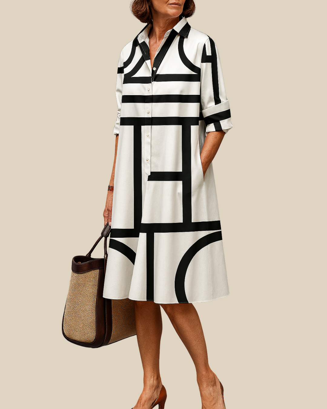 Myra | Chic Shirt Dress
