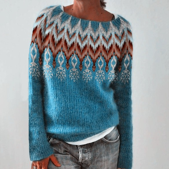 Elaine | Vintage Islandstrikpullover