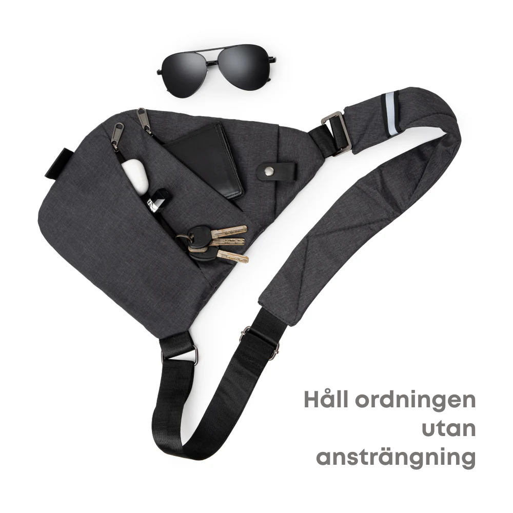 GåSäkert™ | Anti‑Theft Crossbody‑väska