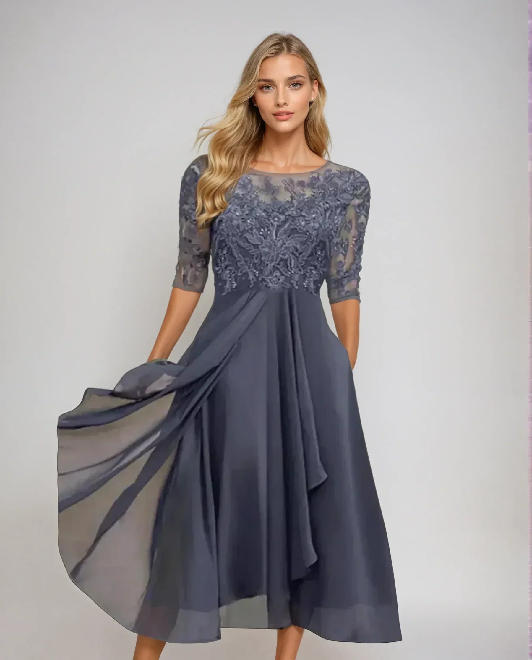 Margeritha | Elegant Spetsklänning