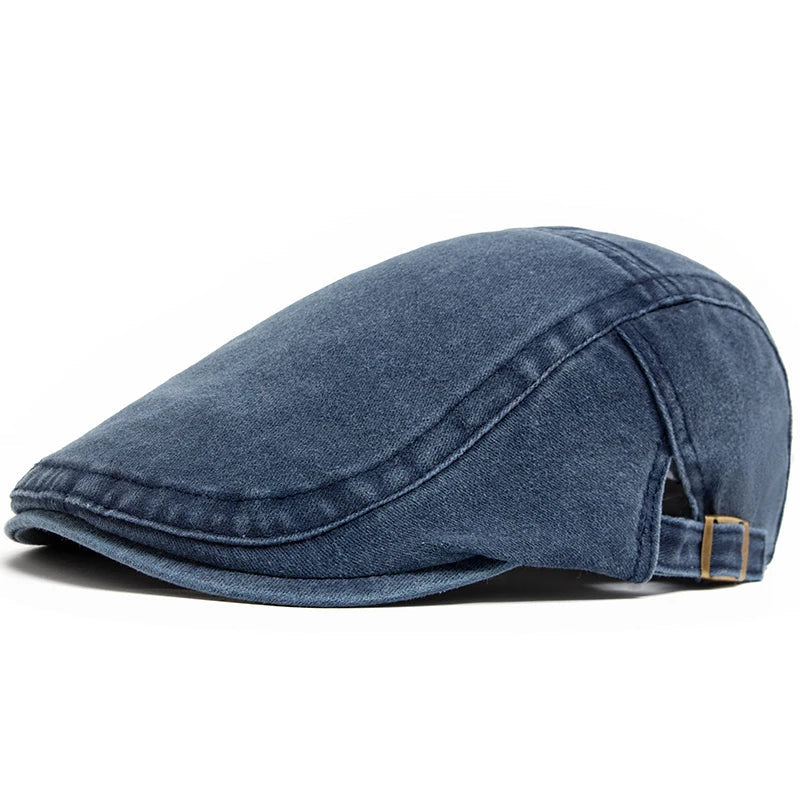 Elvelia | Heritage Flat Cap – Justerbar & Tidlös