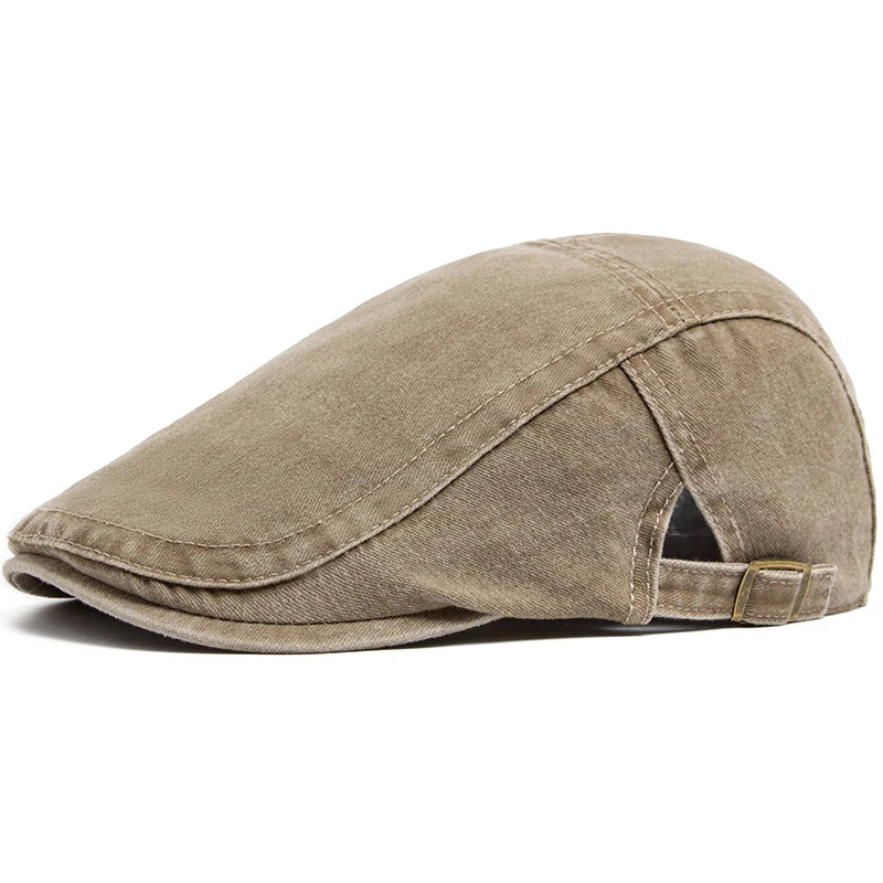 Elvelia | Heritage Flat Cap – Justerbar & Tidlös