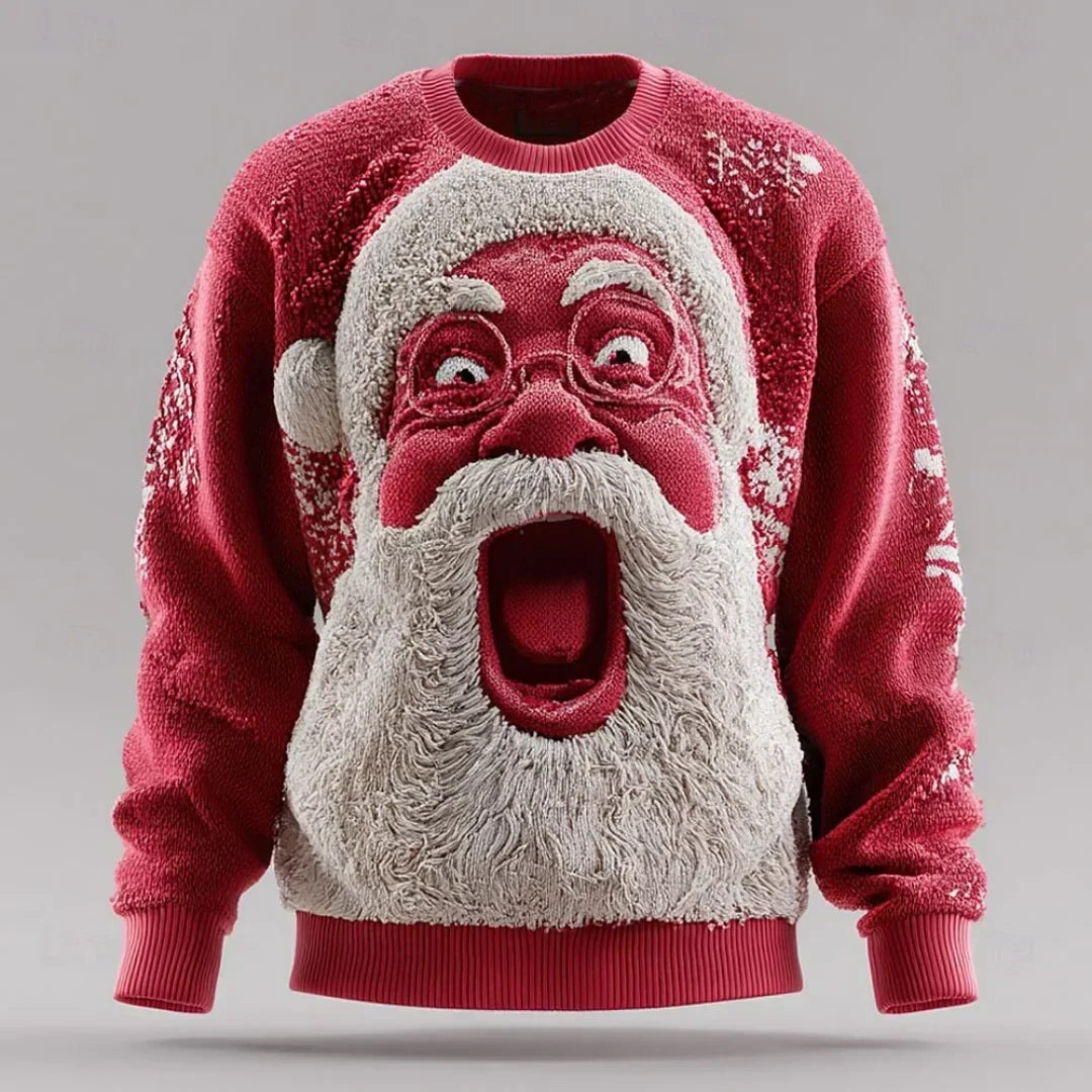 Joris™ - Unisex Limited-Edition Bekväm Tröja med 3D-tryck av Jultomten