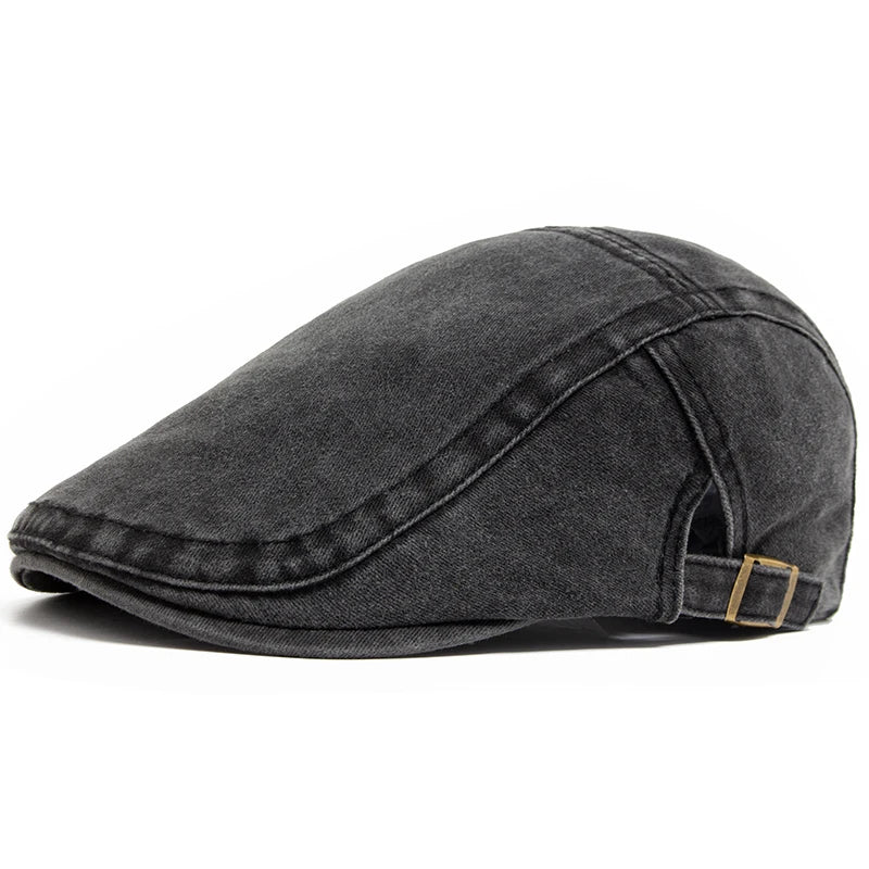 Elvelia | Heritage Flat Cap – Justerbar & Tidlös