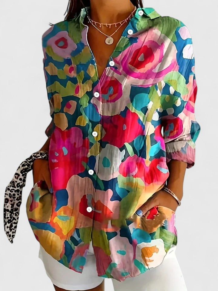 Anica | Blus med knappar