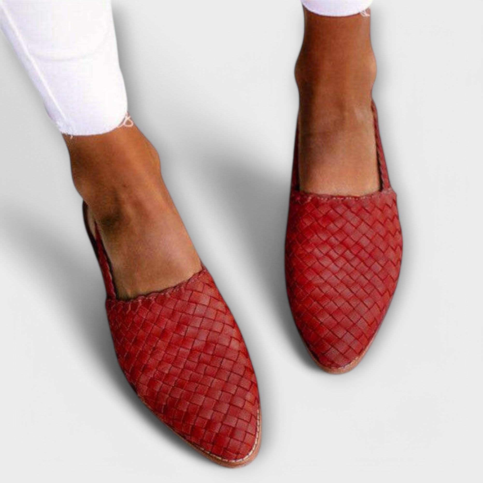 Aurora | Vävd Slingback-Loafer