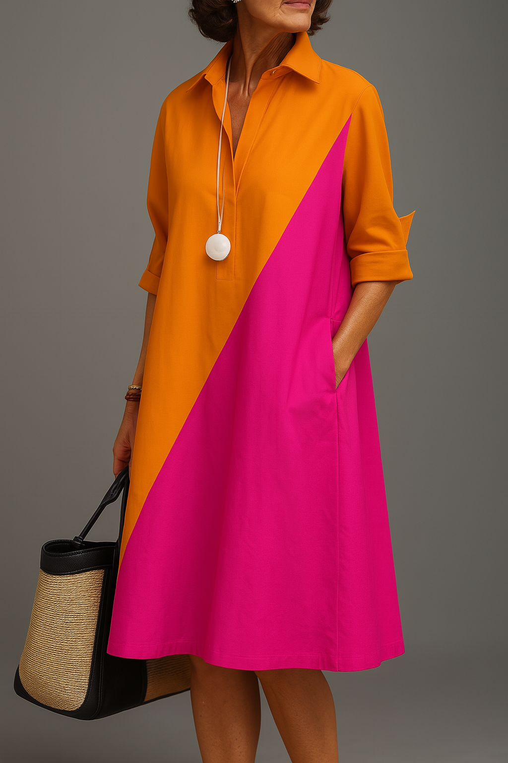 Eliana | Chic Shirt Dress