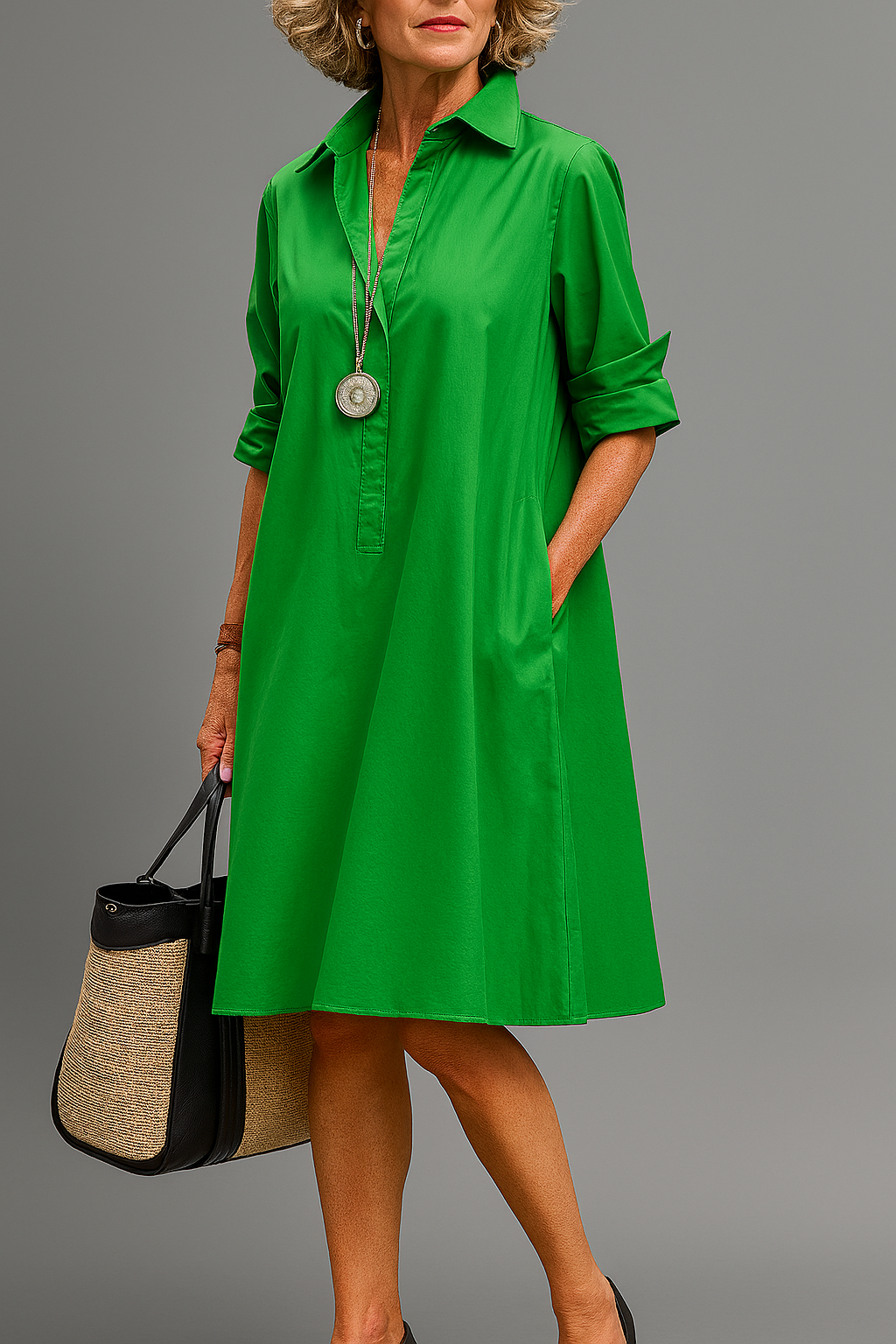 Jenny | Chic Shirt Dress