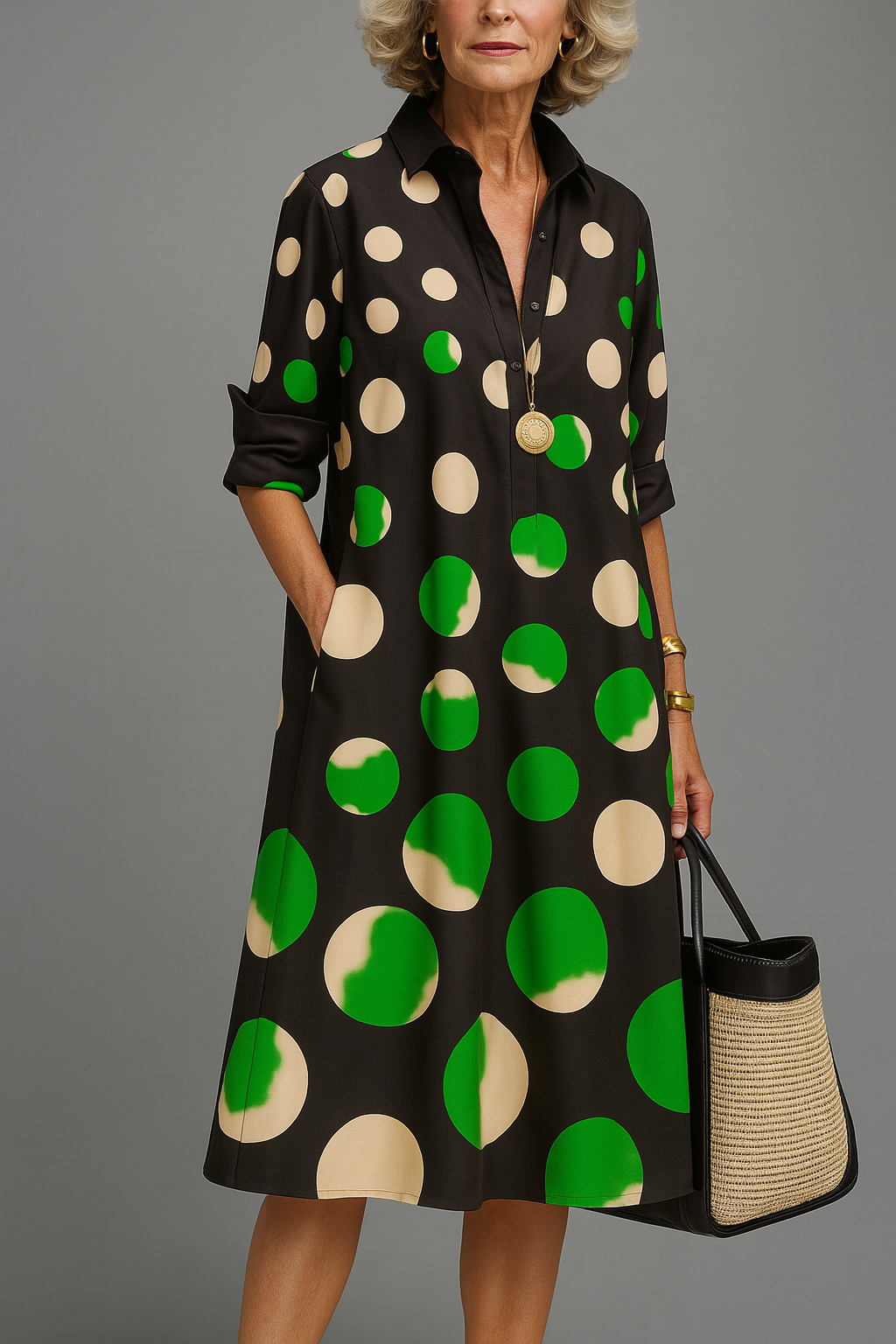 Kristel | Chic Shirt Dress