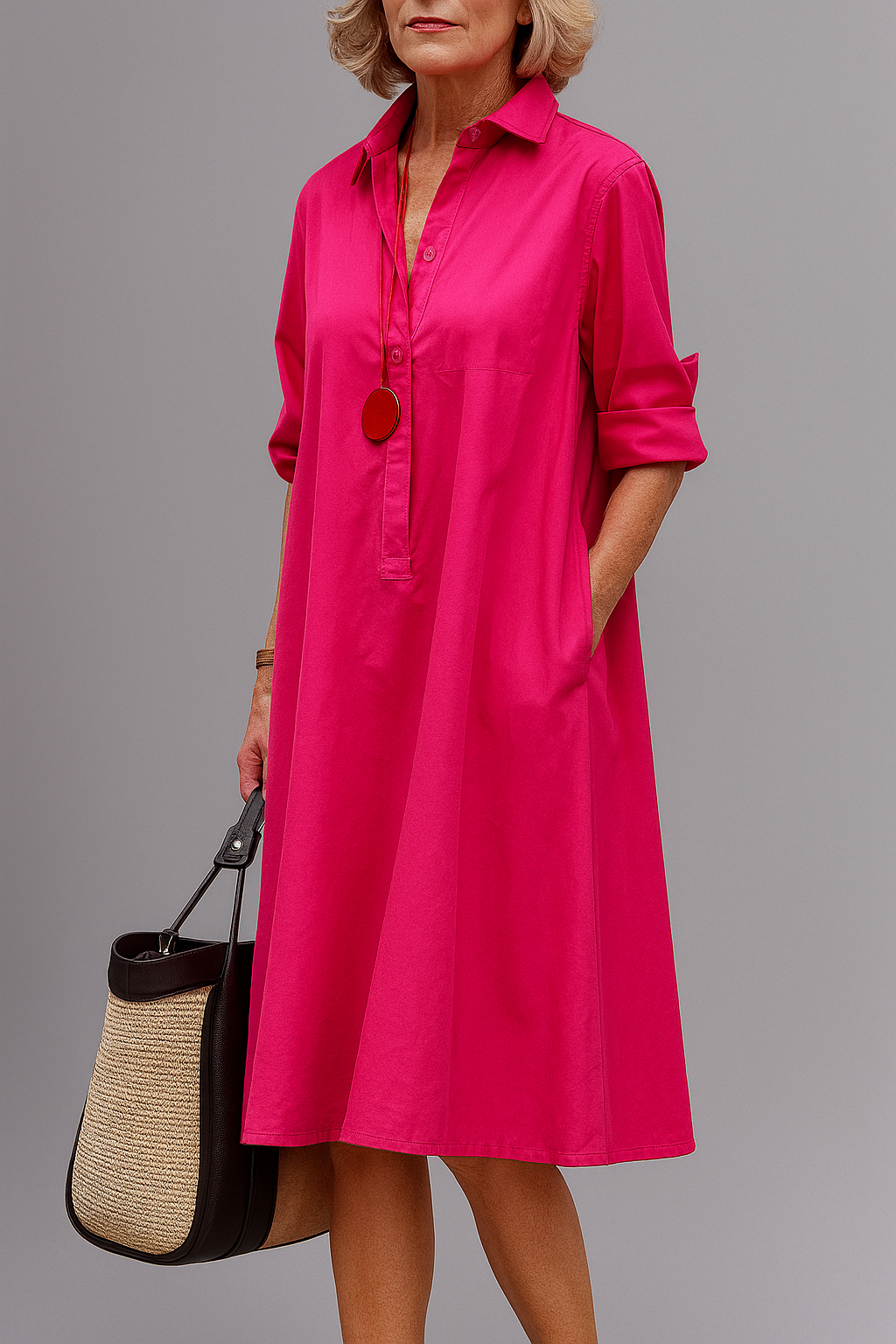 Rosa | Chic Shirt Dress