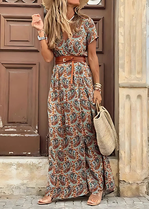 Sybella - Lätt Boho-Maxiklänning