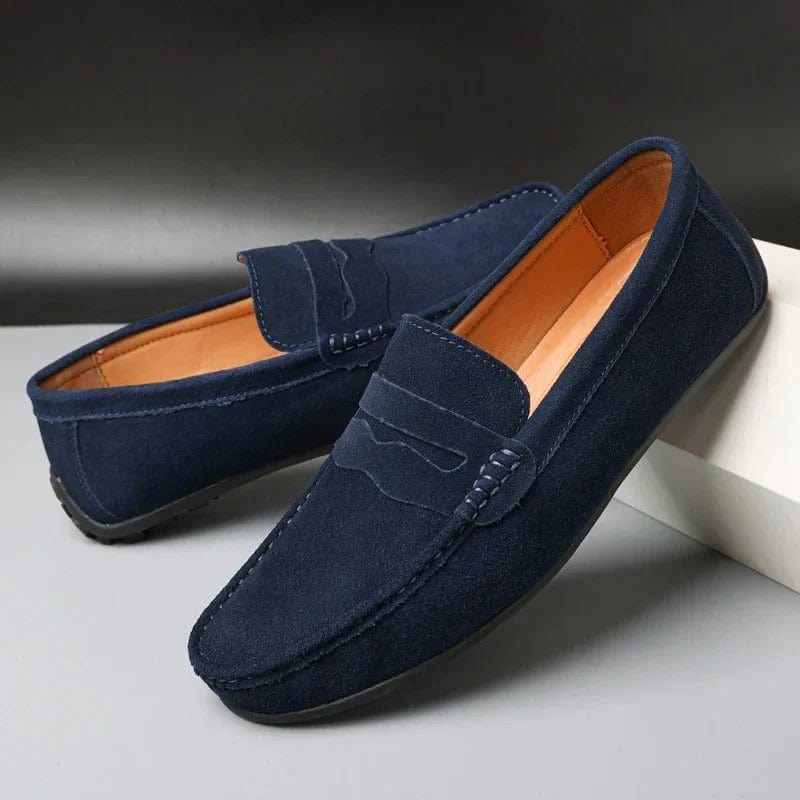 Mikael™ - Premium Supersköna Ortopediska Loafers i Mocka