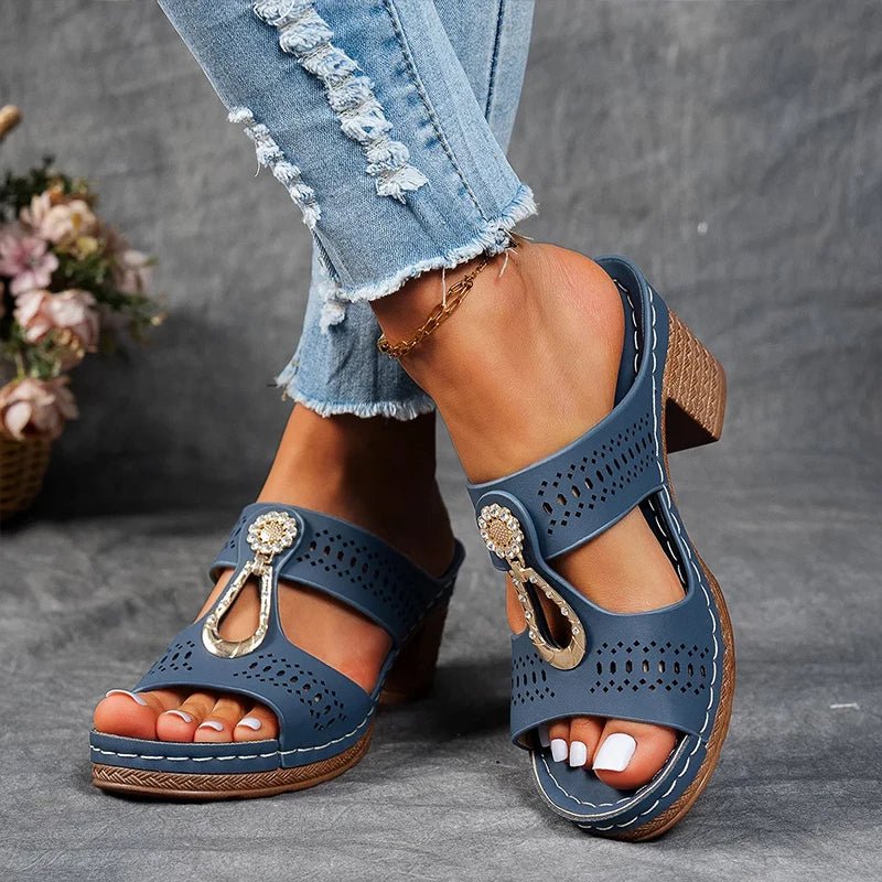 Dorthe | Bekväma Ortopediska Sandaler