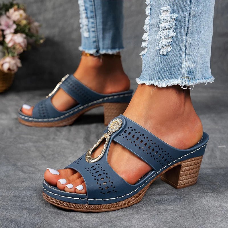 Dorthe | Bekväma Ortopediska Sandaler