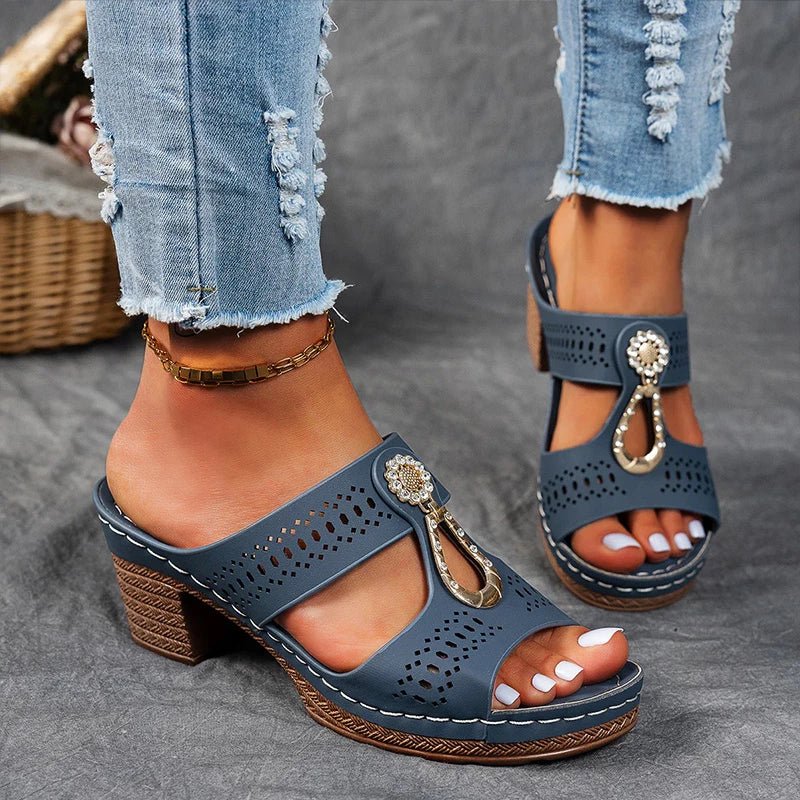 Dorthe | Bekväma Ortopediska Sandaler