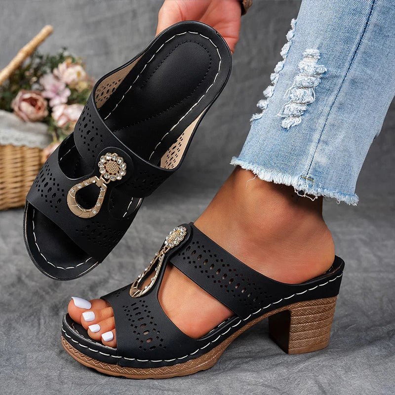 Dorthe | Bekväma Ortopediska Sandaler