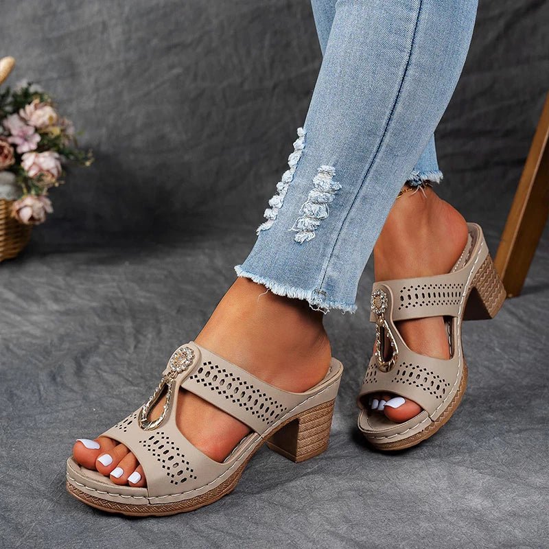 Dorthe | Bekväma Ortopediska Sandaler