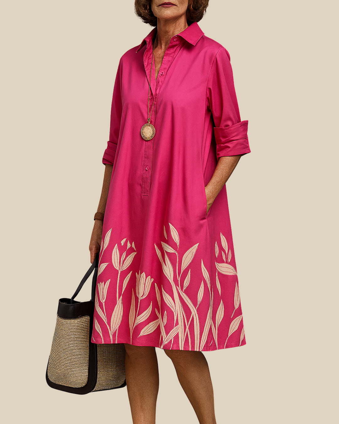 Sabrina | Chic Shirt Dress