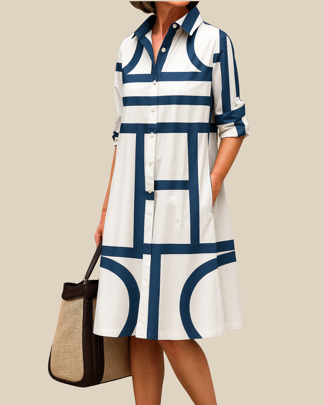 Myra | Chic Shirt Dress