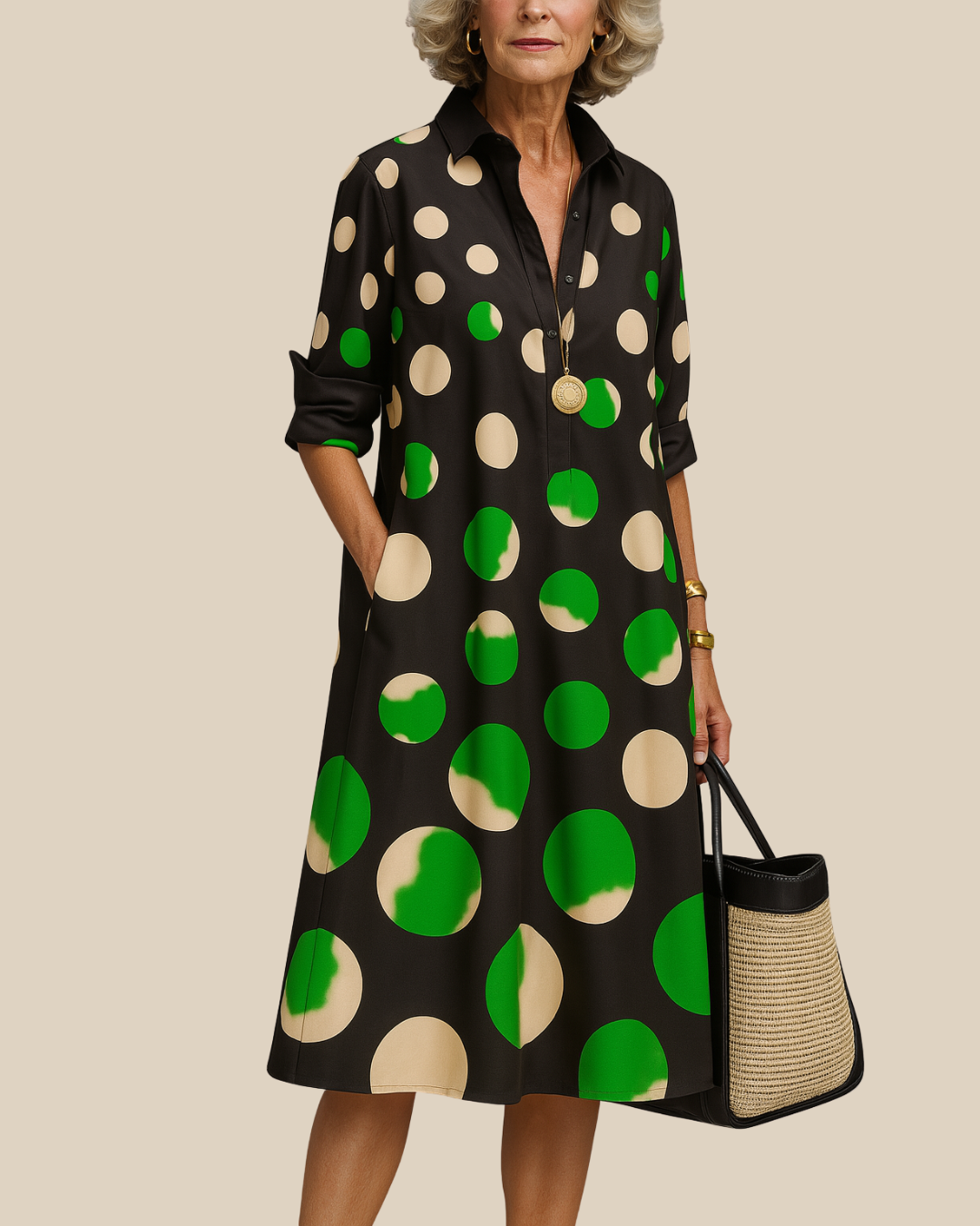 Kristel | Chic Shirt Dress