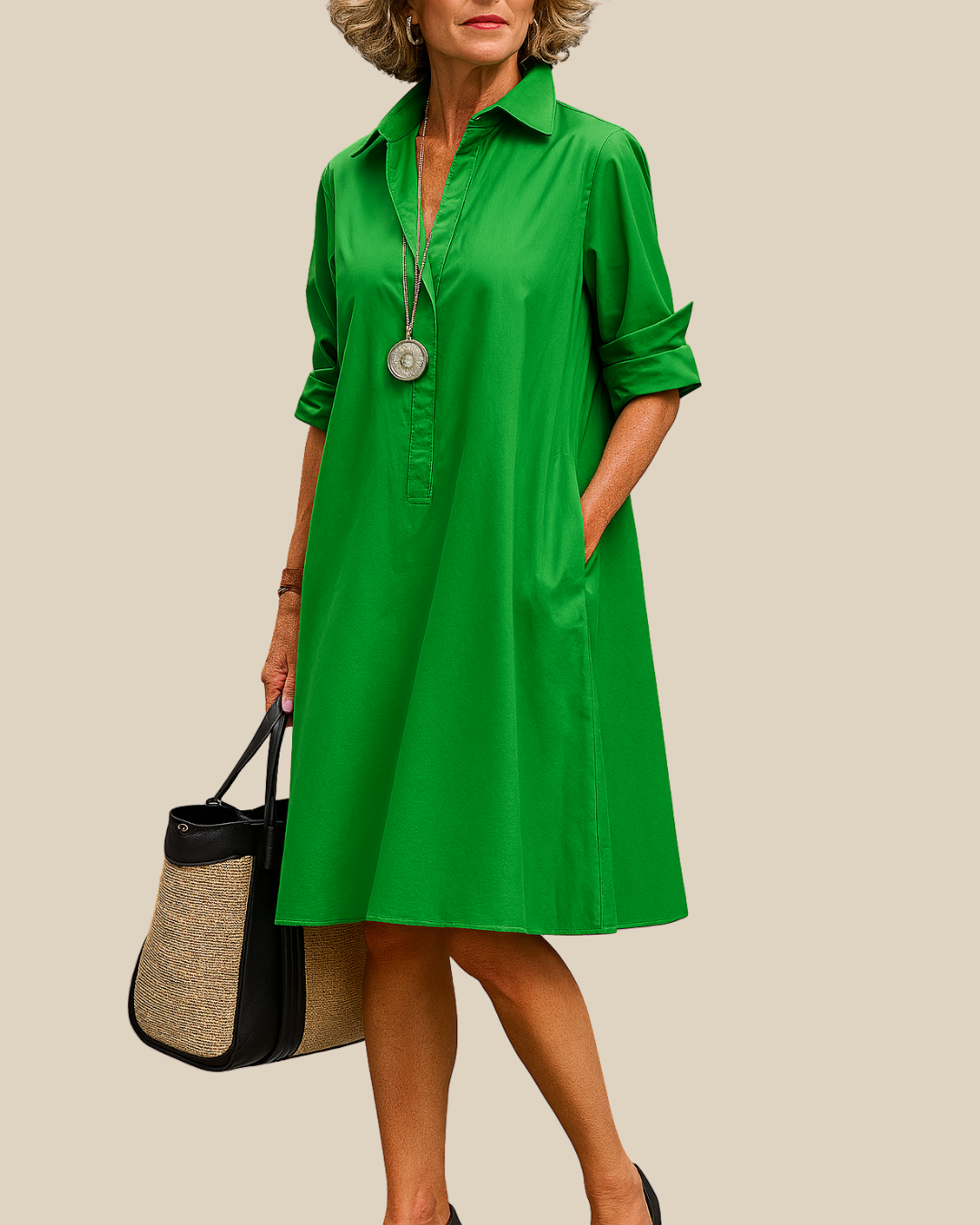Jenny | Chic Shirt Dress