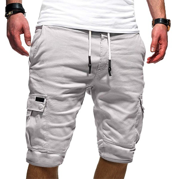 Emile Avslappnade Och Stilrena Cargoshorts För Män