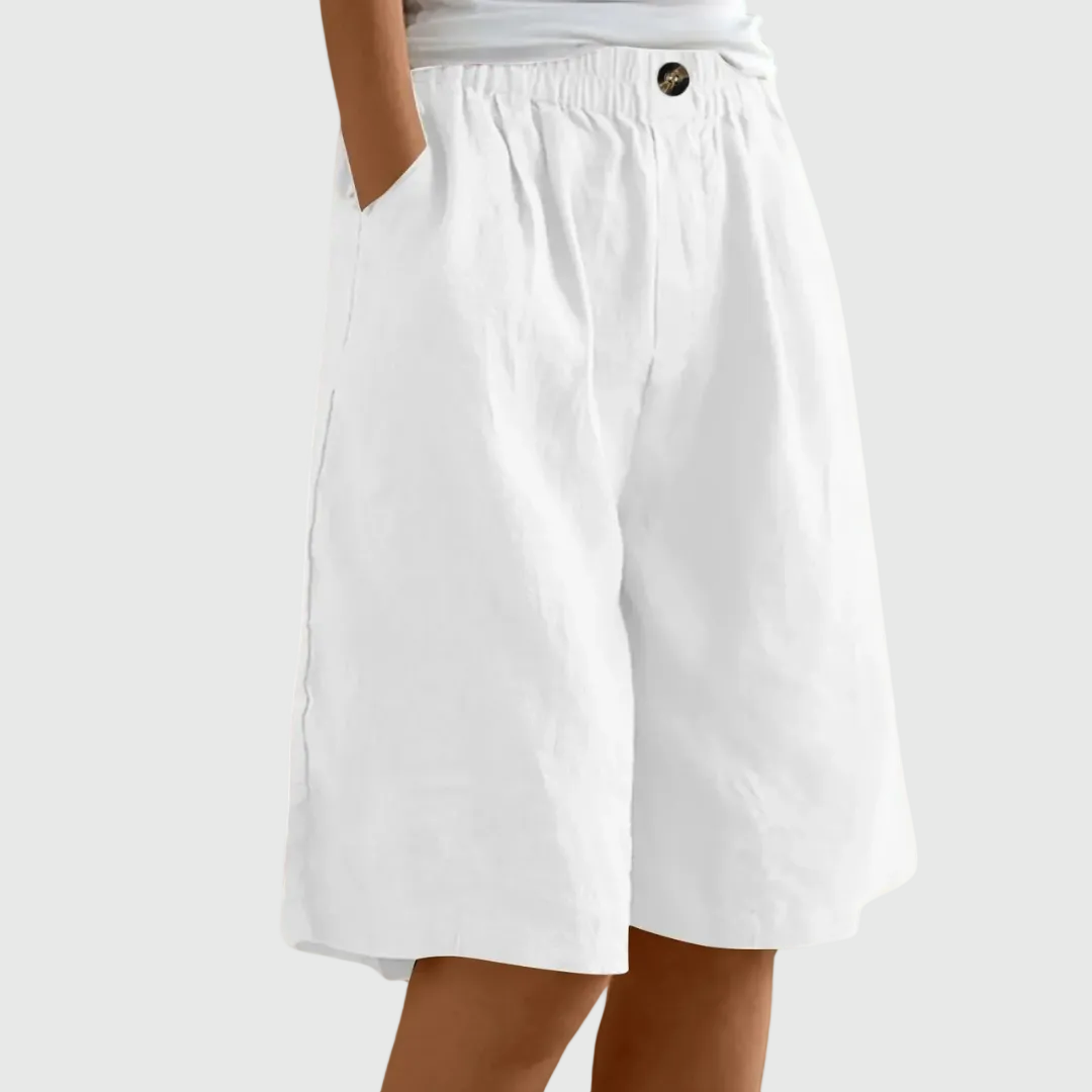Mariel | Marie Vida Shorts Med Elastisk Midja