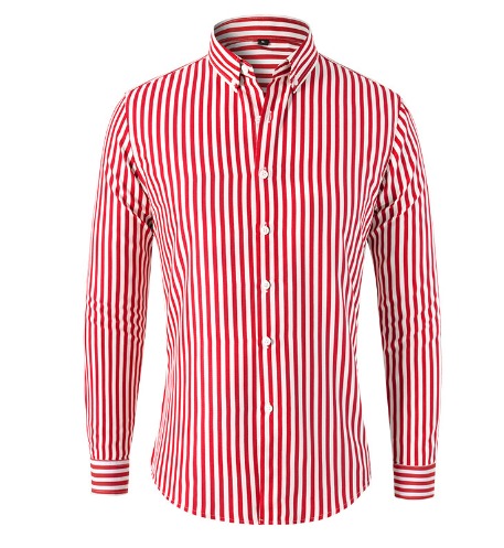 Jonas Elegant Randig Skjorta