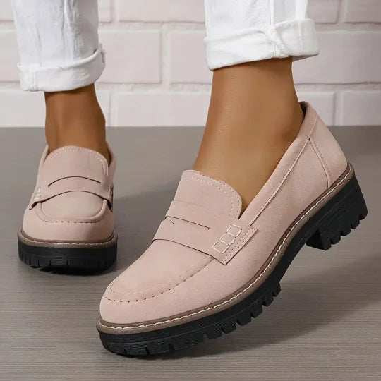 Emilia™ - Bekväma Chunky Loafers med Plattform