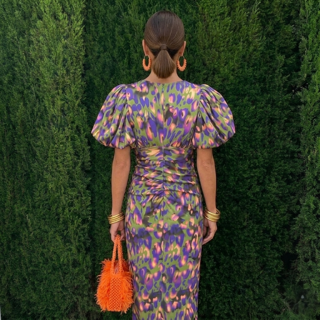 Juliette | Kleid Mit Plissierten ÄRmeln