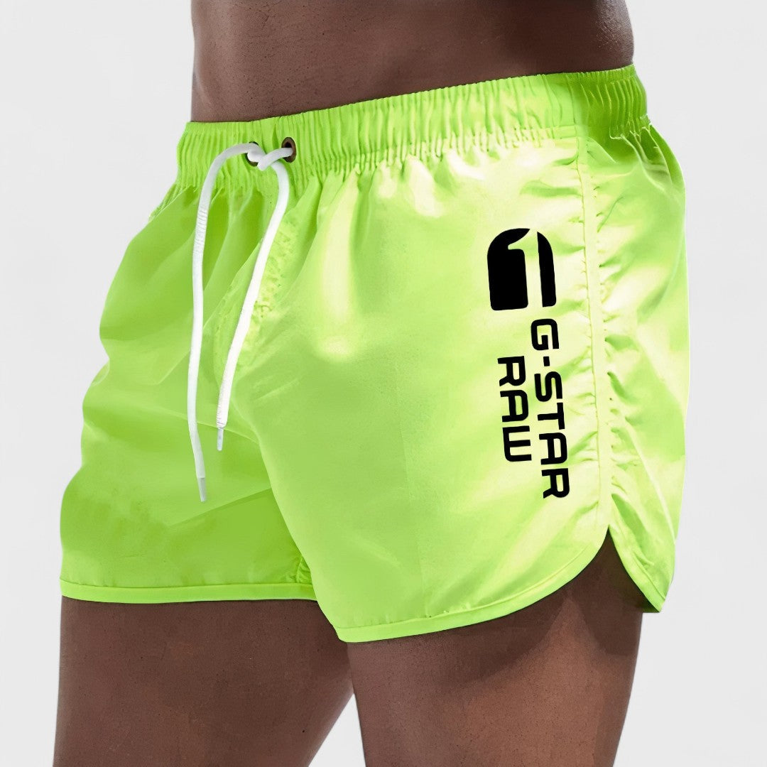 CAZEL korta badshorts för herr