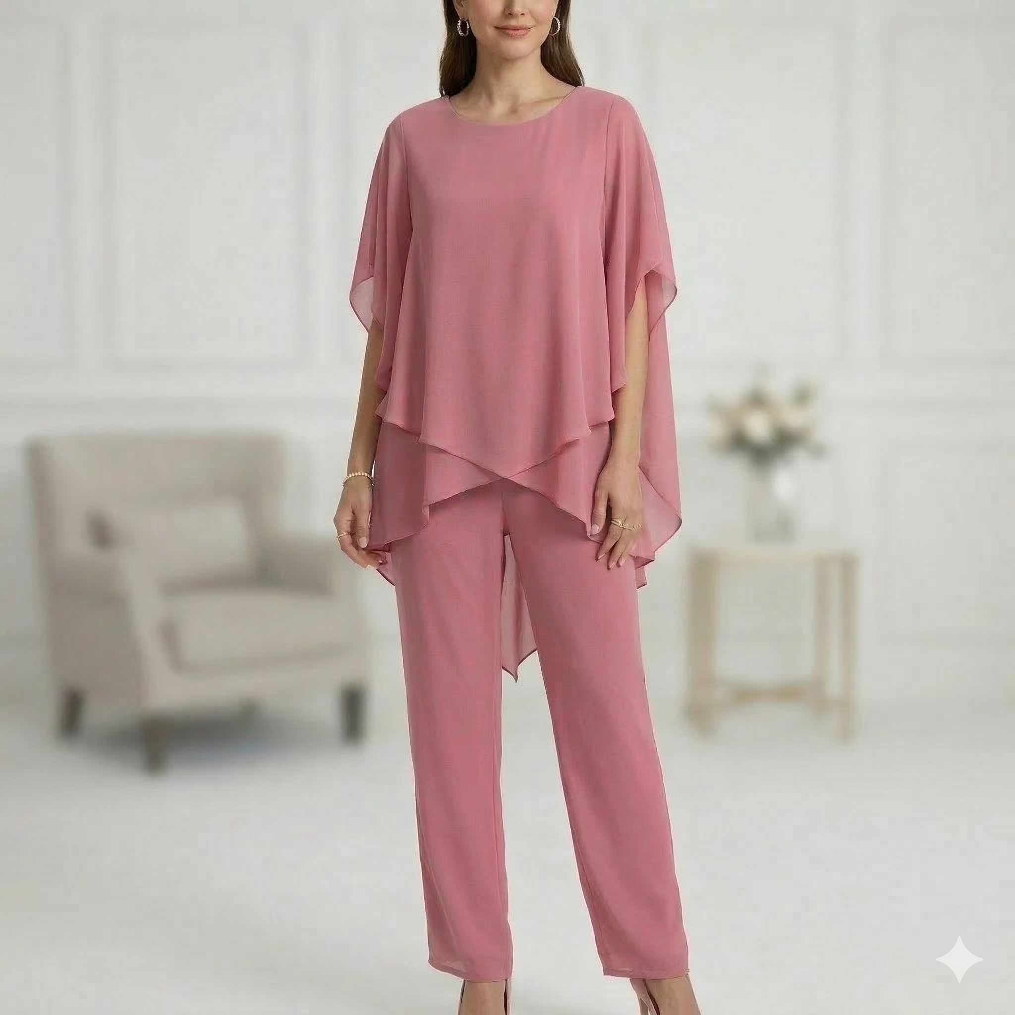 Maeryn – Ett Elegant Set I Chiffong