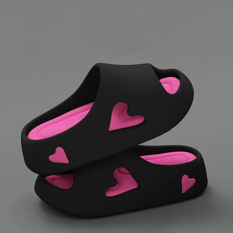 HeartSteps™ - Molniga Flip Flops med Lekfull Hjärtform