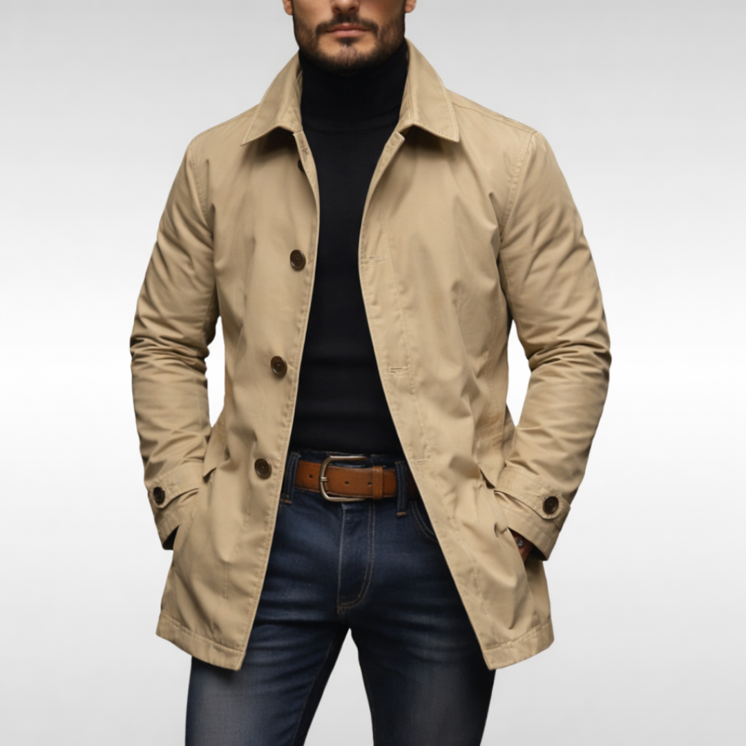 Tomas | Stylish waterproof coat