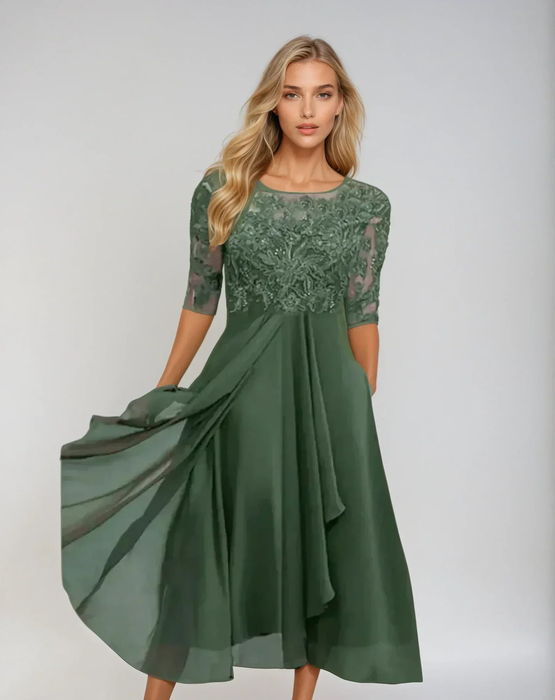 Margeritha | Elegant Spetsklänning