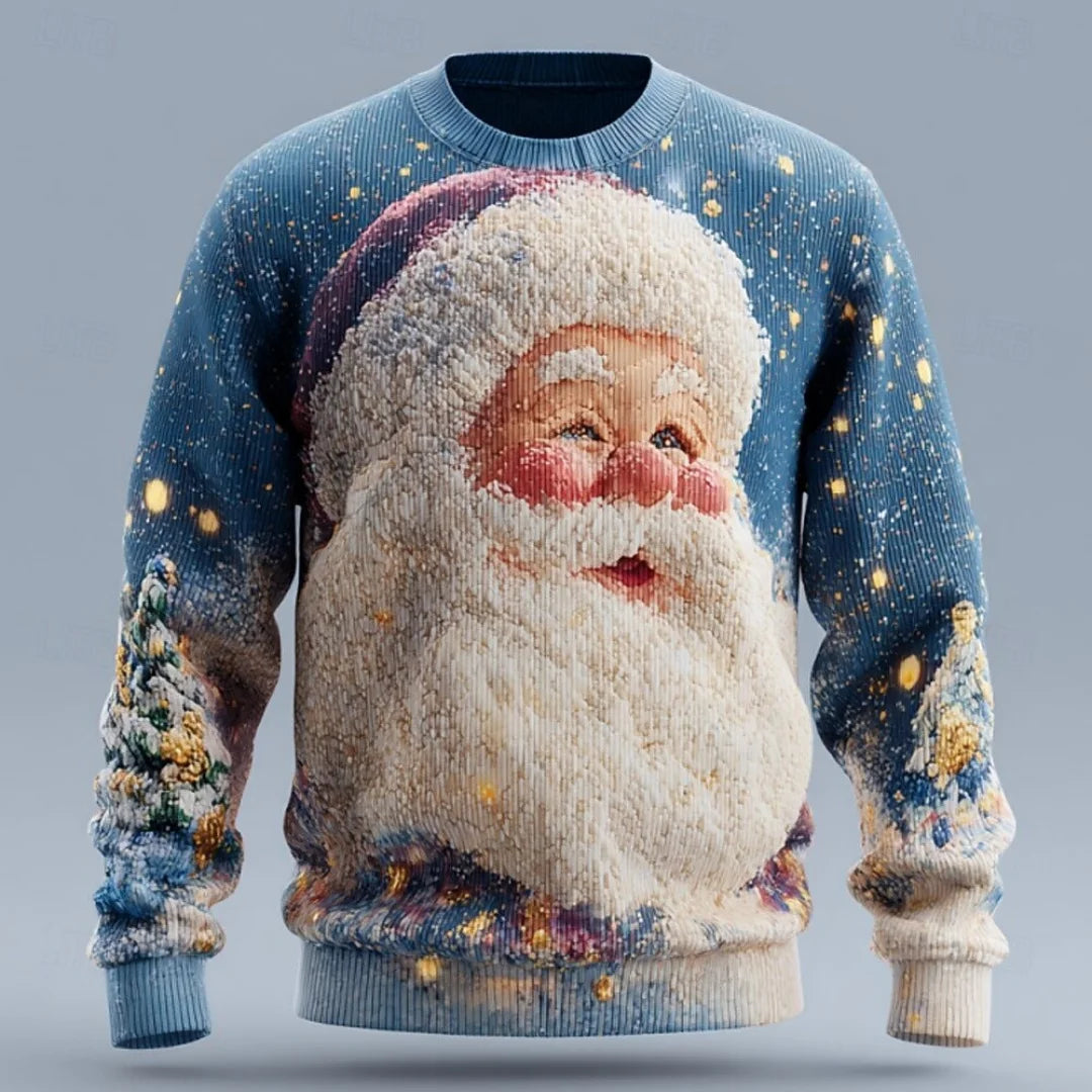Joris™ - Unisex Limited-Edition Bekväm Tröja med 3D-tryck av Jultomten