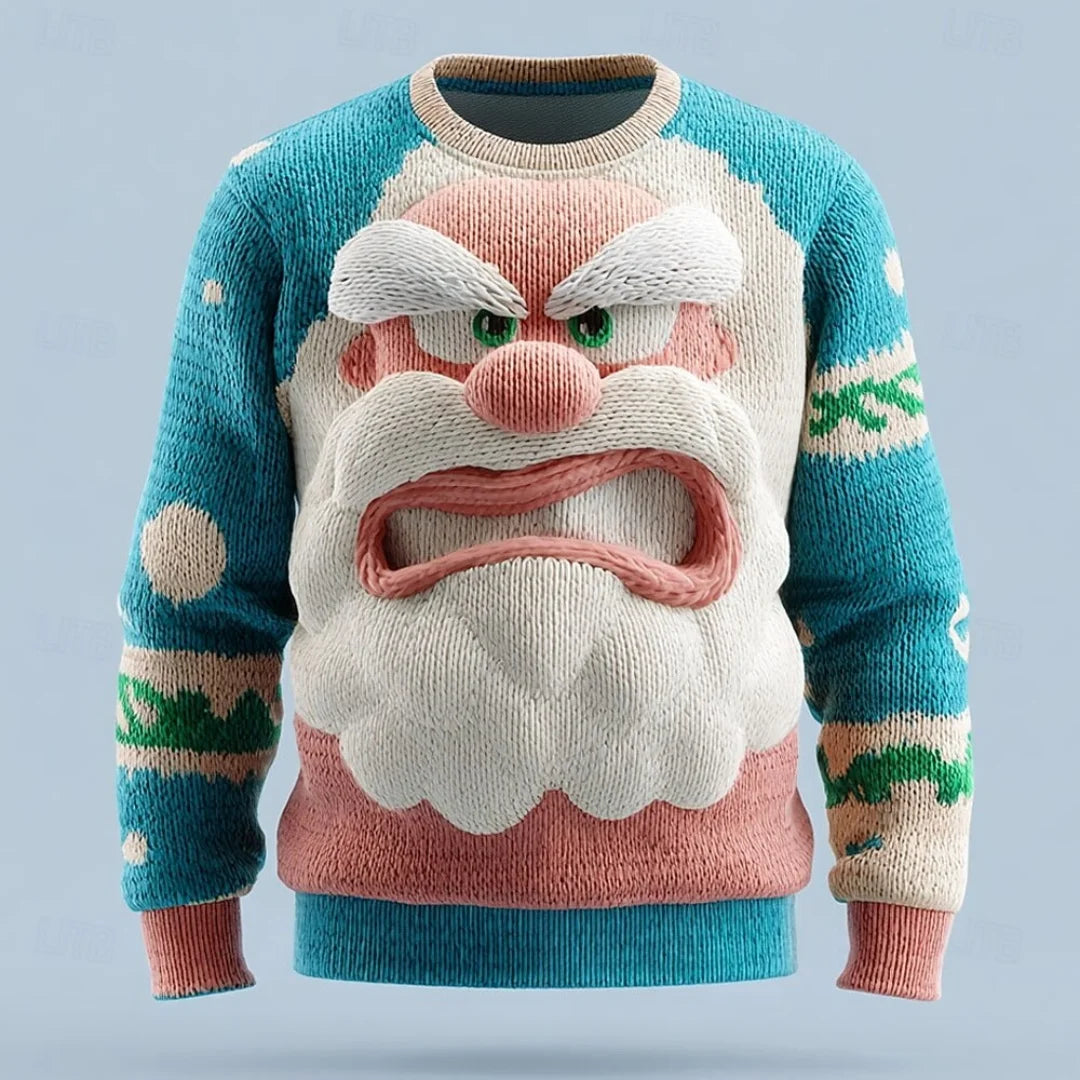 Joris™ - Unisex Limited-Edition Bekväm Tröja med 3D-tryck av Jultomten