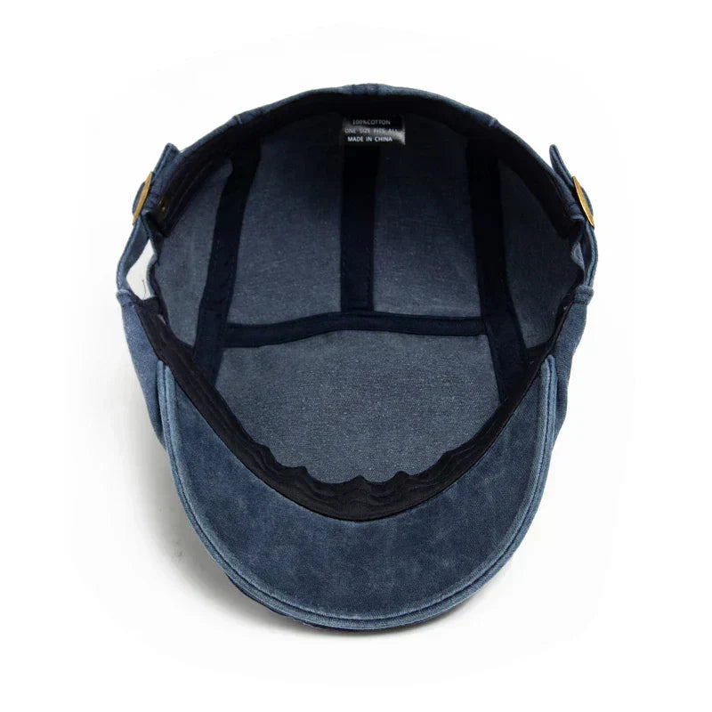 Elvelia | Heritage Flat Cap – Justerbar & Tidlös