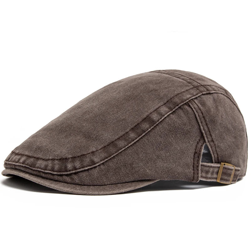 Elvelia | Heritage Flat Cap – Justerbar & Tidlös