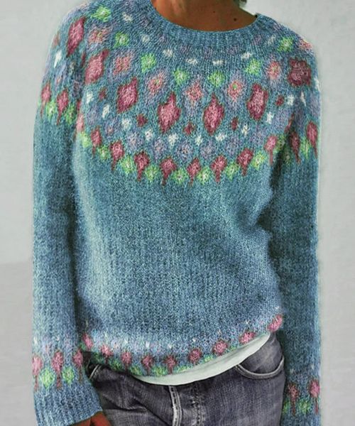 Alma | Stickad tröja