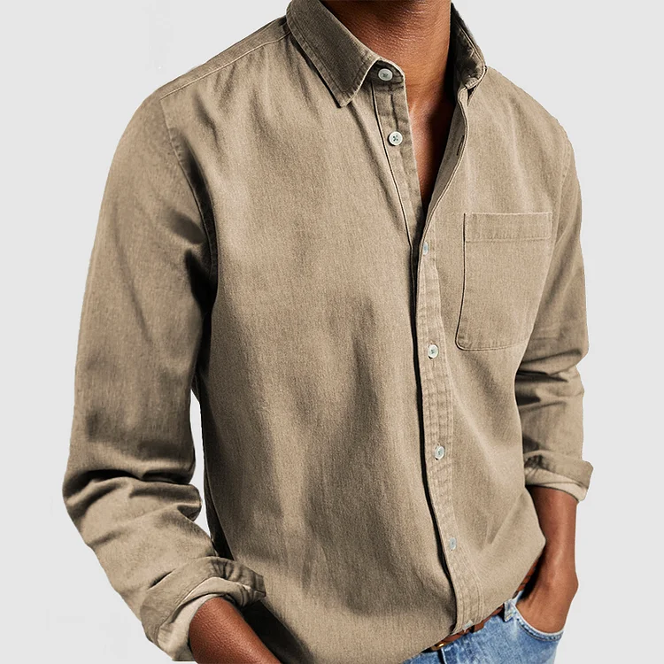 Alvin - Premium-skjorta i ledig stil