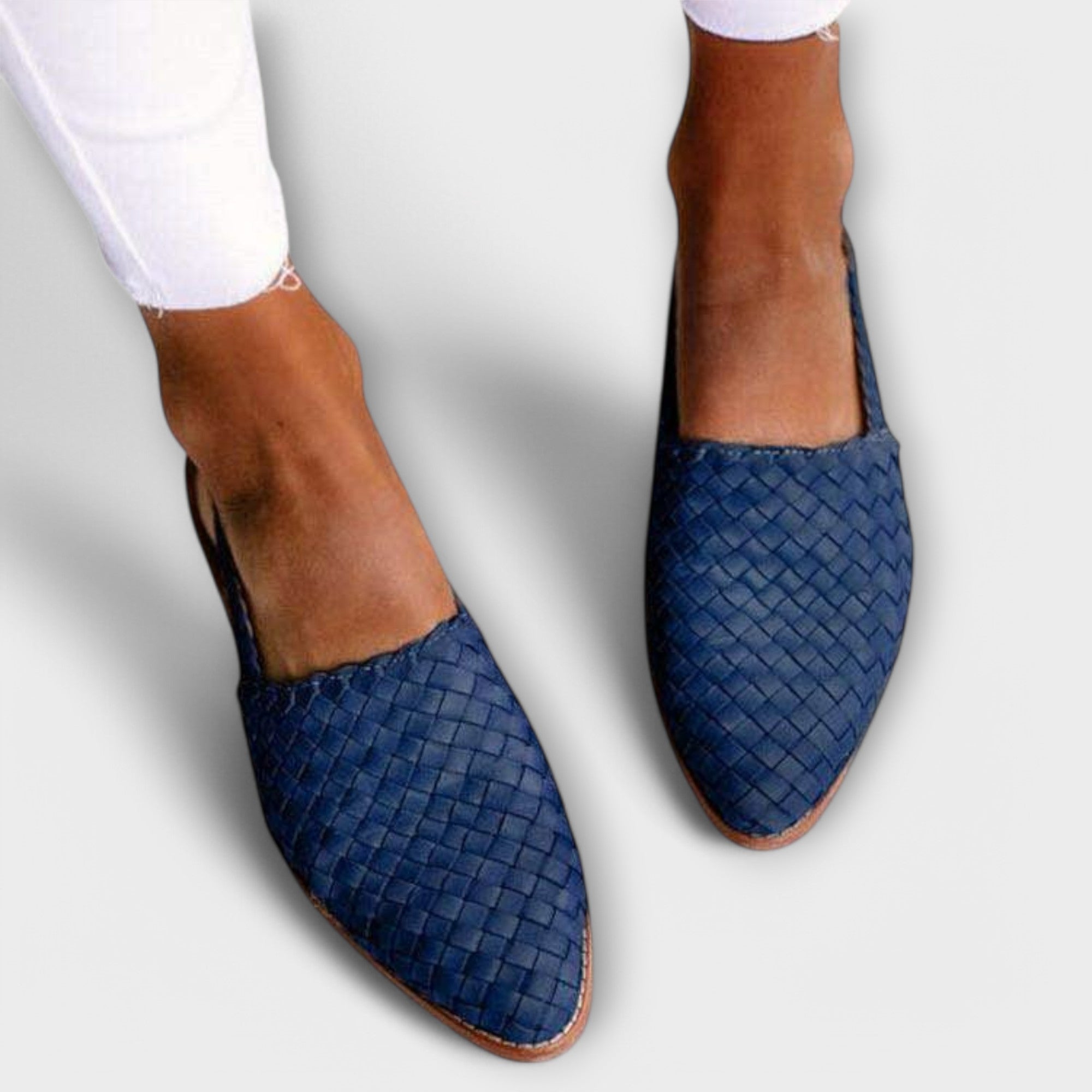 Aurora | Vävd Slingback-Loafer