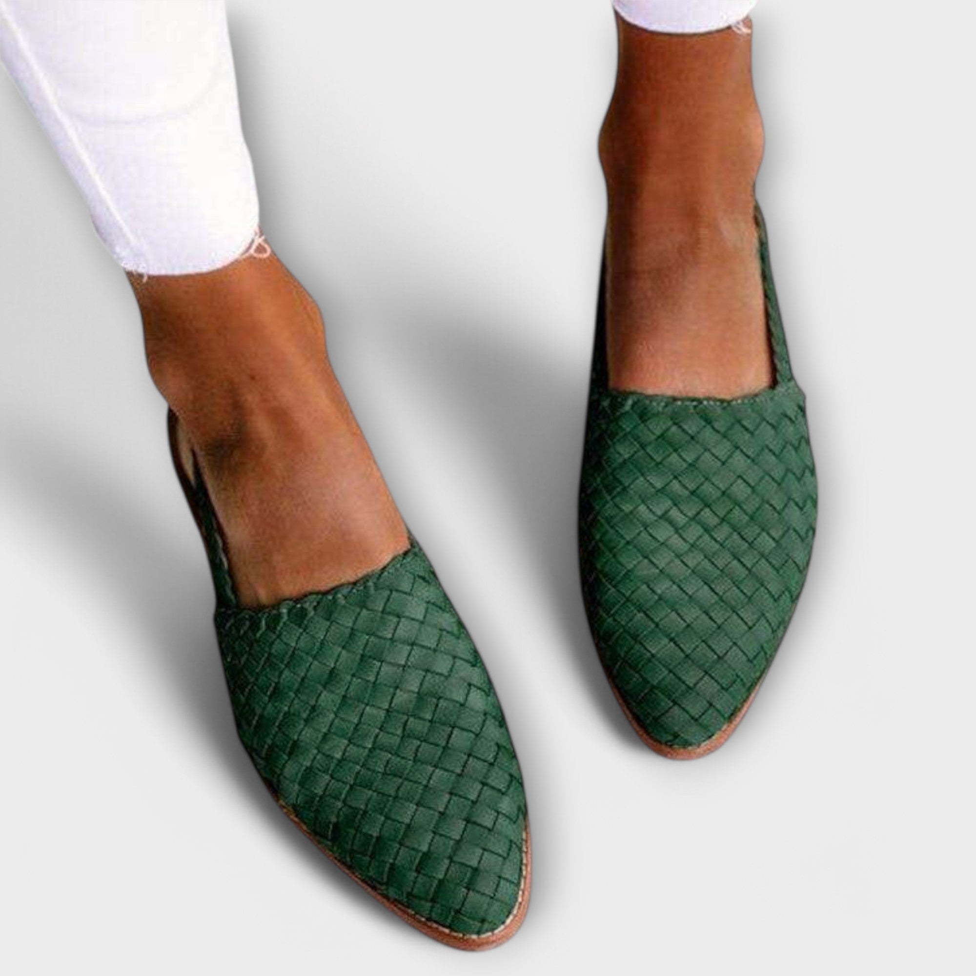 Aurora | Vävd Slingback-Loafer