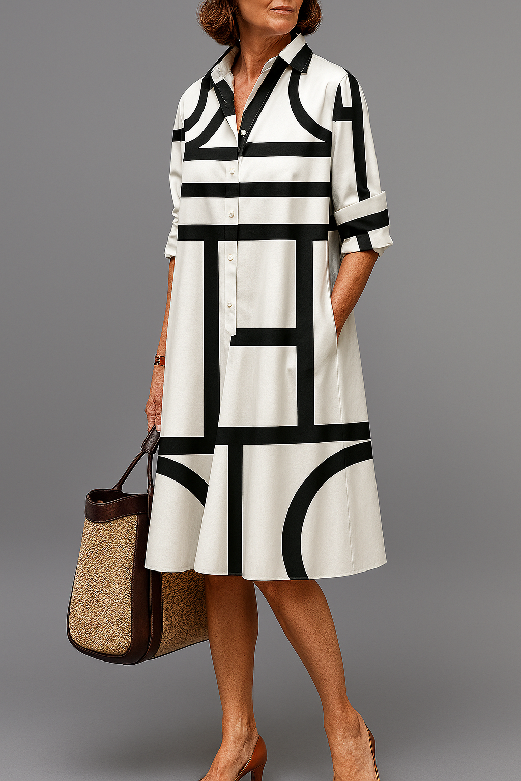 Myra | Chic Shirt Dress