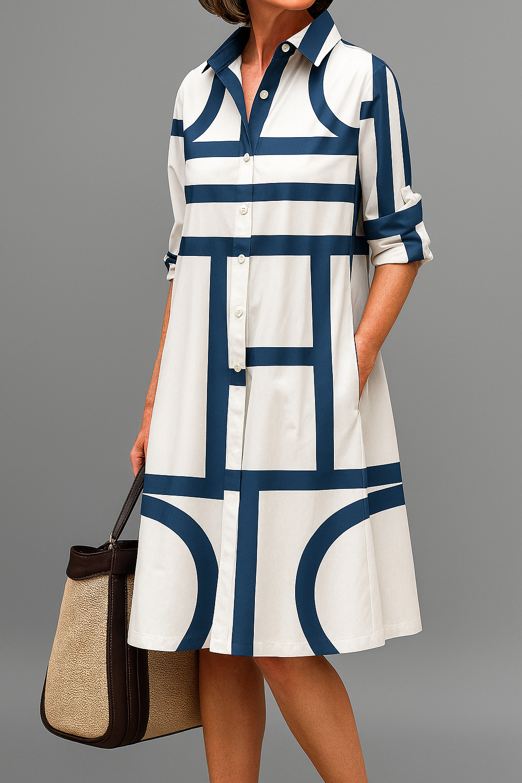 Myra | Chic Shirt Dress